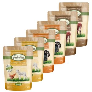 Lukullus Pouches Regional + Mediterran-paketti koiranruoka