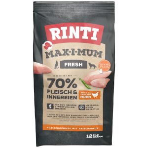 12kg Maximum Chicken RINTI Max-i-mum Koiranruoka