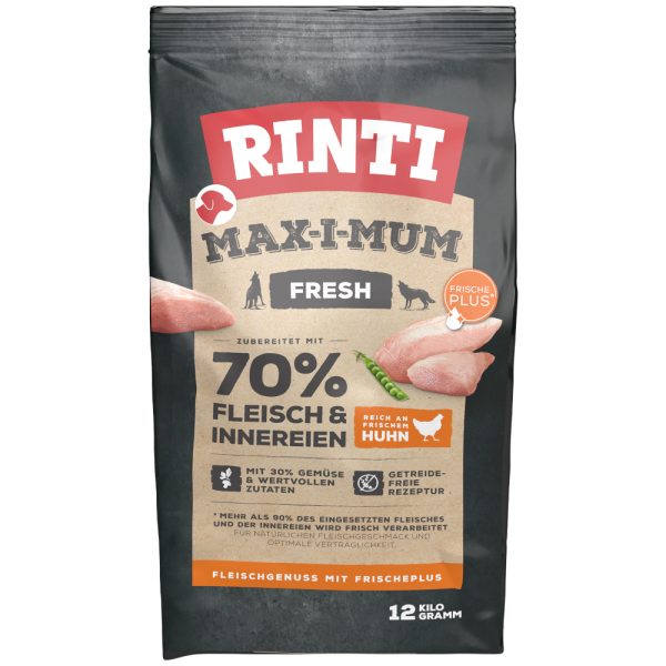 2x12kg Maximum Chicken RINTI Max-i-mum Koiranruoka