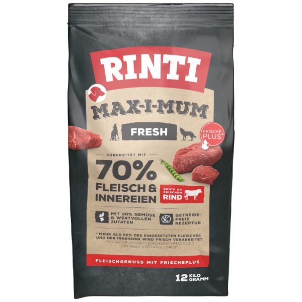 2x12kg Maximum Beef RINTI Max-i-mum Koiranruoka