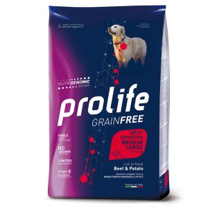 10kg Naudanlihaa ja perunoita Viljaton Sensitive Prolife