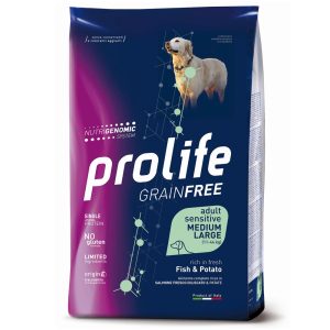 10kg Kala & Perunat Medium/Large Grain Free Sensitive Profile (viljaton herkkä profiili)