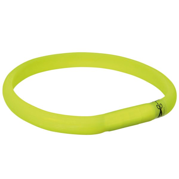 USB valopanta, vihreä L-XL: 70 cm / 18 mm Trixie koiralle