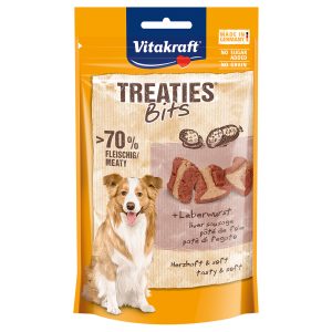 120g Treaties Bits, maksamakkara Vitakraft koiralle