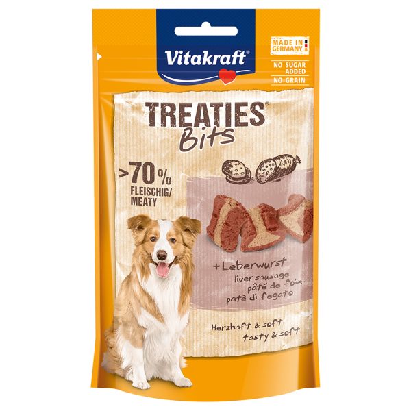 120g Treaties Bits, maksamakkara Vitakraft koiralle