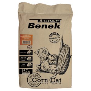 25l (noin 15,7kg) Super Corn Cat Natural Benek kissanhiekka