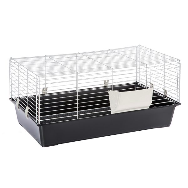 Piggy Basic pieneläinhäkki musta: P 95 x L 57 x K 46 cm Ferplast