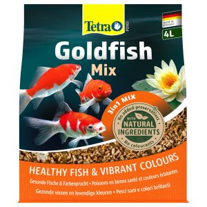 2x4l Pond Goldfish Mix Tetra kaloille