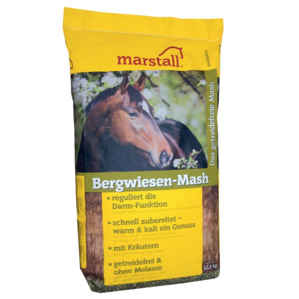 2x12,5kg Bergwiesen-Mash Marstall hevosille