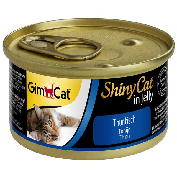 12x70g Shiny Jelly tonnikala GimCat Kissanruoka