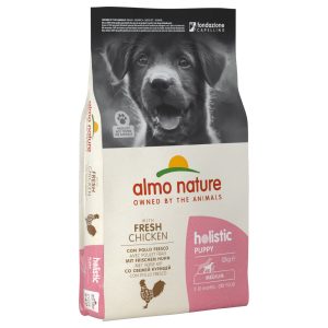 12kg Almo Holistic Medium Puppy Chicken & Rice koiranruoka