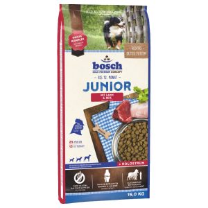 15kg Junior Lamb & Rice Bosch Koiranruoka