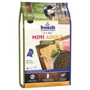 2x3kg Mini Adult Poultry & Millet Bosch Koiranruoka