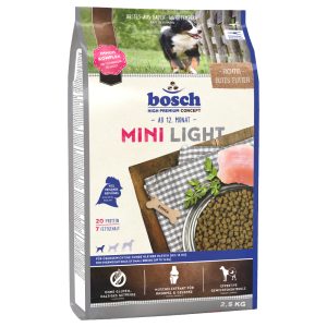 2,5kg Mini Light Bosch Koiranruoka