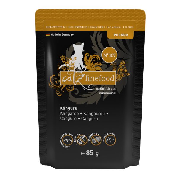 16x85g Purrrr Pouch No. 107 kenguru catz finefood Kissanruoka