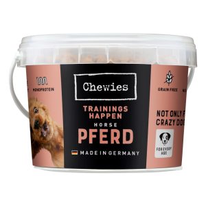 300g Monoprotein koulutusnamit hevosenliha Chewies koiralle