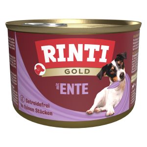 12x185g ankkapalat RINTI Gold -koiranruoka