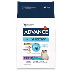 10kg Sterilized Hairball Advance Kissanruoka