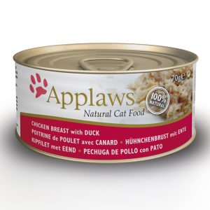 48x70g Applaws in Broth -säästöpakkaus kanalajitelma
