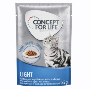 48x85g Light in Gravy Concept for Life Kissanruoka