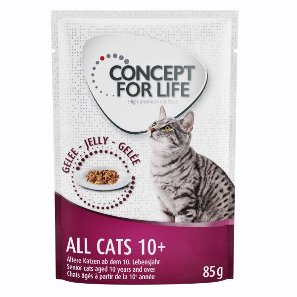 12 x 85 g Concept for Life All Cats 10+ in Jelly