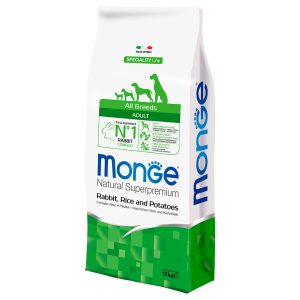 12kg Super Premium Kani, Riisi & Peruna Monge Kuivamuona Koiranruoka