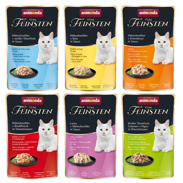 18x50g Pouch 6 makua Animonda Vom Feinsten Kissanruoka
