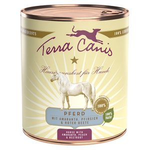 Terra Canis hevonen, amarantti, persikka & punajuuri koiranruoka