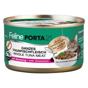 6x90g tonnikala & merilevä viljaton Porta 21 Kissanruoka