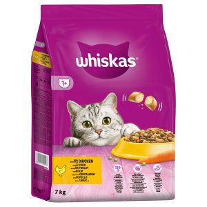 7kg 1+ Chicken Whiskas Kissanruoka