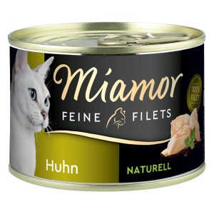 6x156g Fine Filets Naturelle kana Miamor Kissanruoka