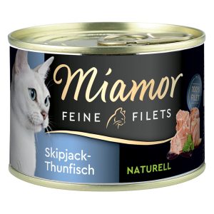 6x156g Fine Filets Naturelle Skipjack tonnikala Miamor Kissanruoka