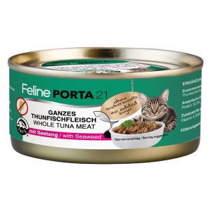 24x156g tonnikala & merilevä viljaton Porta 21 Kissanruoka