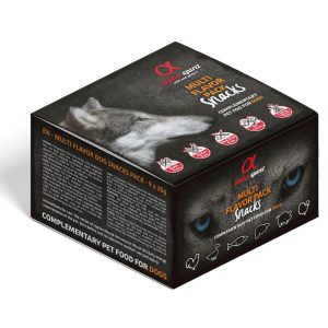 9x35g Dog Snacks Mixbox Alpha Spirit koiran herkut