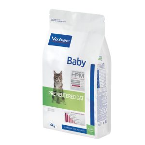 2x3kg Virbac Veterinary HPM Baby Pre-Neutered - Kuivamuona kissanruoka