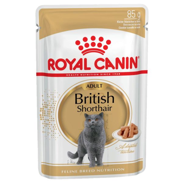 96x85g Breed British Shorthair Royal Canin Breed Kissanruoka
