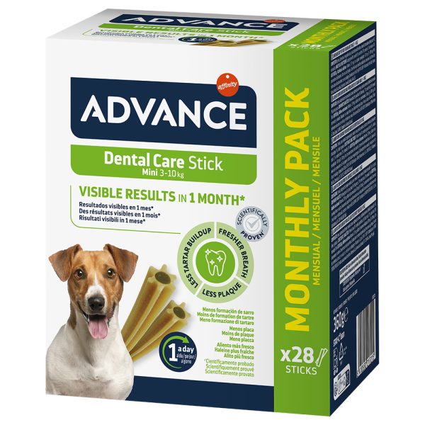 360g Advance Dog Dental Mini Sticks Koiran välipalat