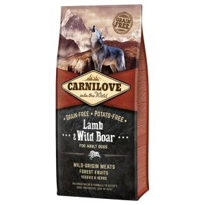 12kg Adult Lamb Wild Boar Carnilove koiran kuivaruoka