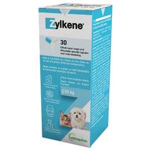 Zylkene-kapselit 10kg painaville koirille ja kissoille 2x30kpl