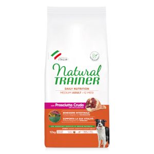 12kg Trainer Natural Adult Medium Prosciutto  koiranruoka
