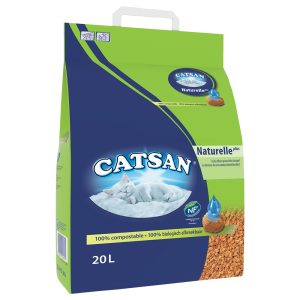 20l Naturelle Plus -kuivike Catsan