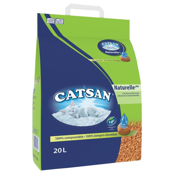 20l Naturelle Plus -kuivike Catsan
