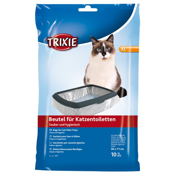 Trixie-kissanvessapussit alle 56×71 cm 10 kpl