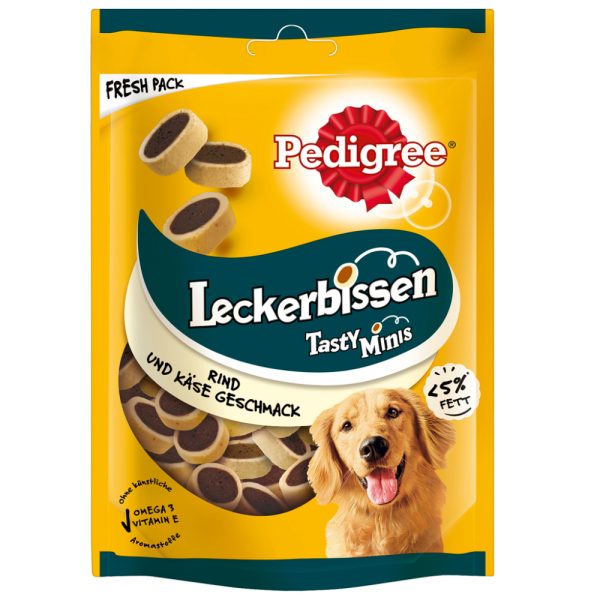 140g herkkupalat juusto & nauta Pedigree koiranherkut