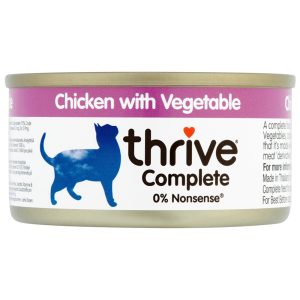 Thrive Complete 6 x 75 g - kana & vihannekset