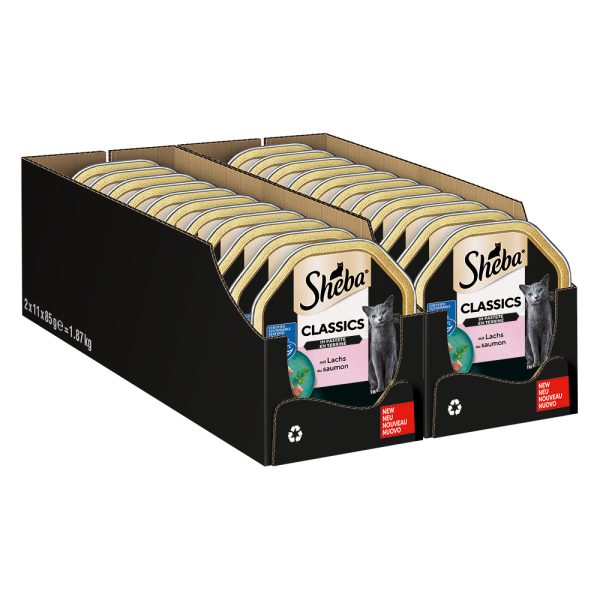 22x85g Classics in Pate, lohi Sheba Kissanruoka