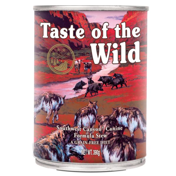 1 x 390g  Taste of the Wild  Southwest Canyon koiranruoka