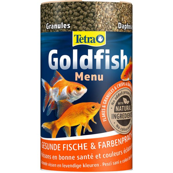 2x250ml Goldfish Menu Tetra kaloille