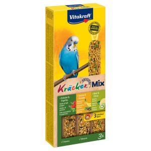 Kräcker Trio-Mix seesam, yrtit + kiivi Vitakraft linnuille