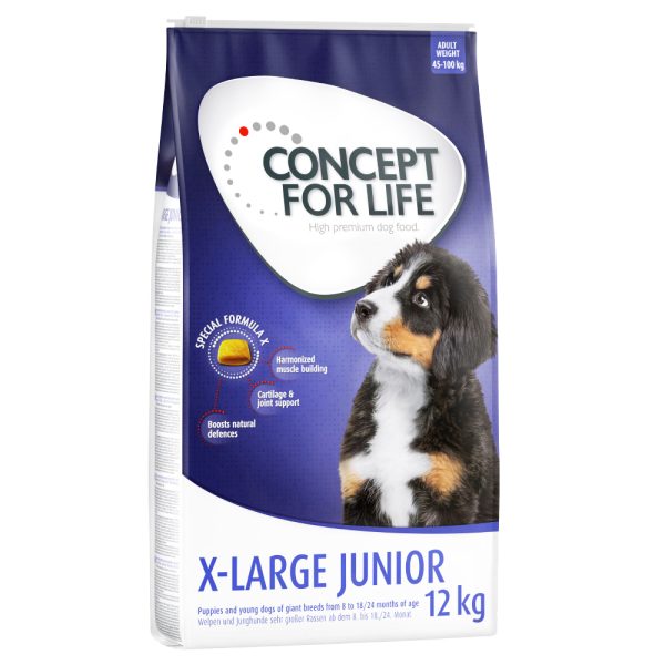 12kg Concept for Life X-Large Junior kuivaruoka koiralle